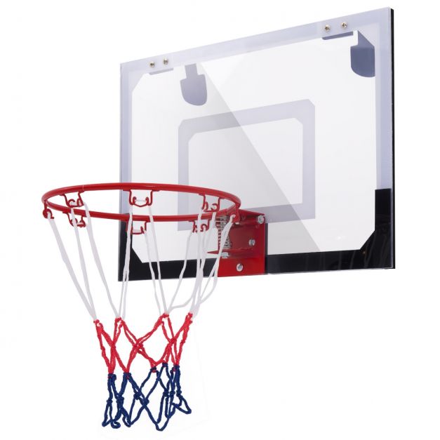 Panier de basket pour enfants hauteur réglable support de panier de basket  pour enfants Mini jouet de but de basket-ball intérieur extérieur avec  pompe à ballon 