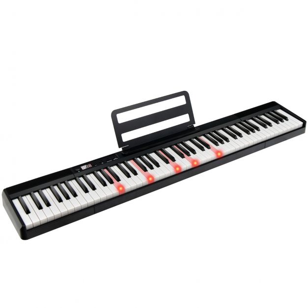Clavier pliant (piano numérique) 123 cm avec 88 touches + Bluetooth + Midi  + Enregistrement
